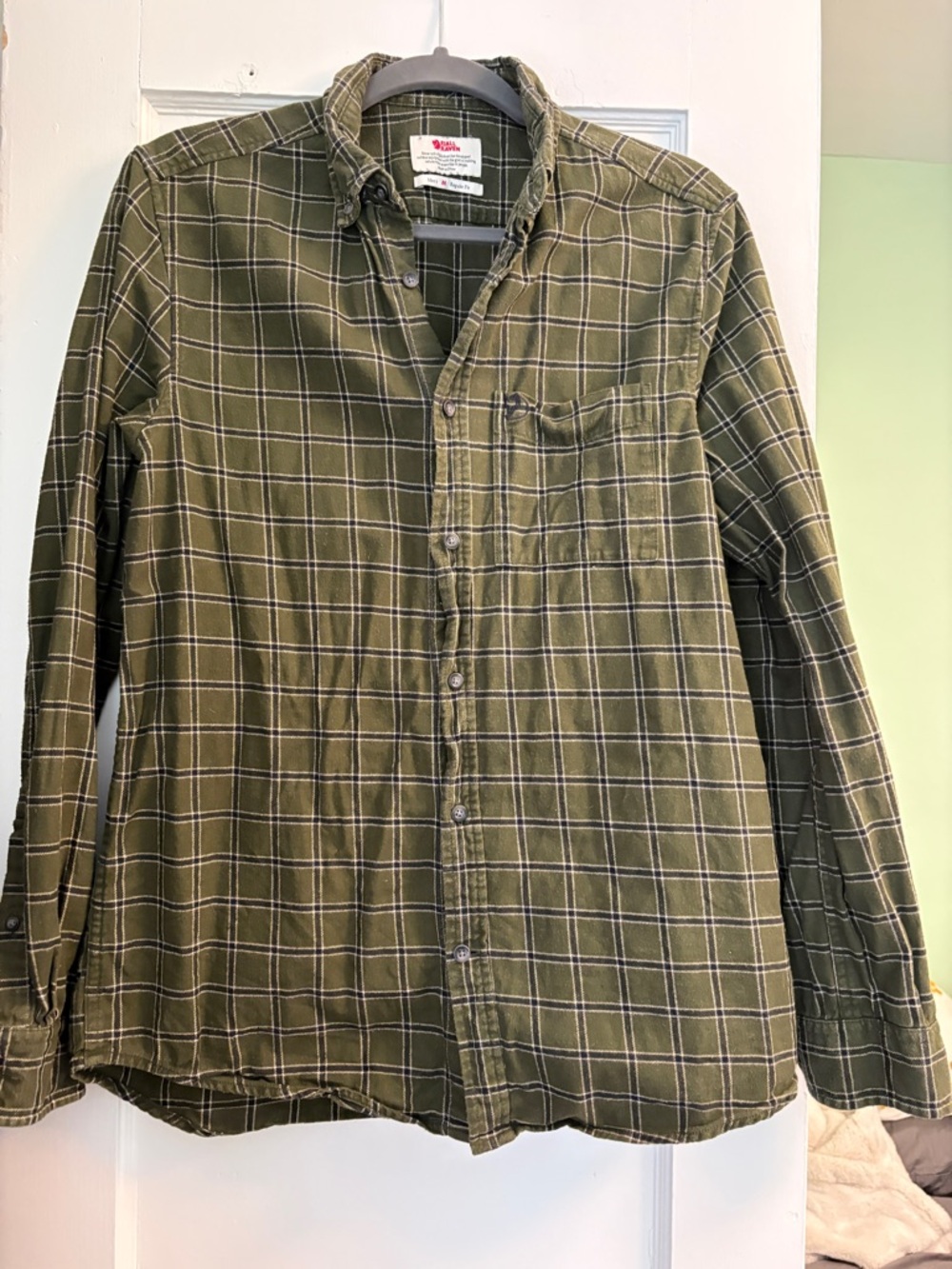 Fjall Raven regular fit button down shirt